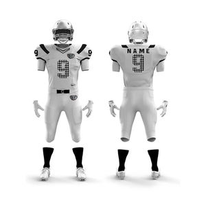 Uniforme de football américain de haute qualité à prix abordable, nouveau design respirant, créez votre propre uniforme de football américain - Product Image 1