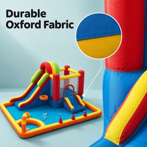Trampoline gonflable Noco Kids en tissu Oxford, petit château gonflable, couleurs personnalisées, portable, thème <span class=keywords><strong>Fortnite</strong></span>, utilisation à domicile, pour l'intérieur - Product Image 2