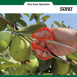 Tijeras de podar industriales SONO J558U para viñedos, herramienta práctica con mango de plástico, podadora de bypass para diestros, cuchillas de acero al carbono - Product Image 3