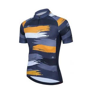 Vêtements de cyclisme, uniforme respirant en tissu doux, coupe flexible, option de logo personnalisé pour les longues courses et l'entraînement sur route - Product Image 4