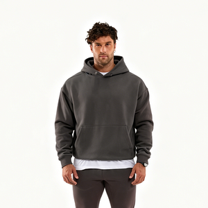 Sweat-shirt à capuche moderne pour homme, tissu doux, style streetwear, voyage, week-end et quotidien - Product Image 4