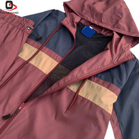 Conjunto de Chaqueta y Pantalones Cortavientos Ligeros Unisex, Traje de Dos Piezas para Viajes al Aire Libre y Uso Diario