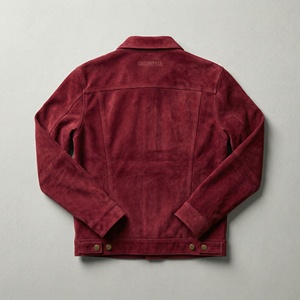 Veste en cuir véritable pour homme |   Vêtements de rue imperméables et coupe-vent |   Fabricant de vêtements d'extérieur d'hiver sur mesure, OEM, marque privée - Product Image 2
