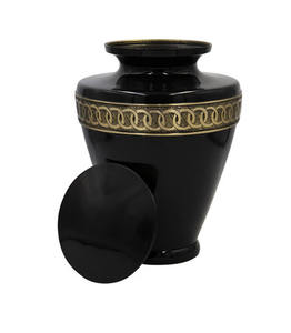 Urnes funéraires en laiton pour adultes, pour hommes et femmes, décoratives, vente en gros - Product Image 1