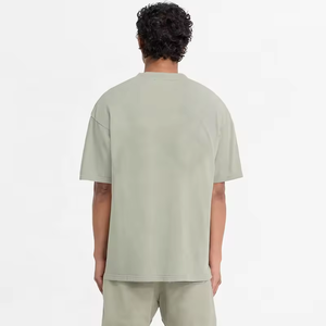 Ensemble de survêtement personnalisé avec logo pour homme, ensemble de chemise et short en tricot pour l'été - Product Image 3