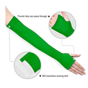 Manches de compression anti-UV les plus vendues, logo personnalisé, matière nylon et élasthanne, séchage rapide, respirantes, vêtements de sport d'extérieur - Product Image 6