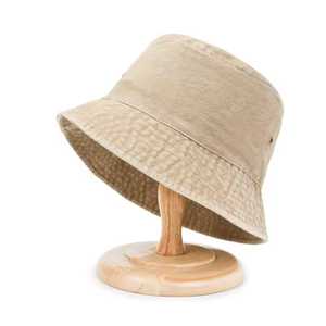 Unisex Bucket <b>Hat</b> 3D Embroidery Solid Color 100% Cotton Canvas Breathable Casual Adult Spring <b>Summer</b> 56-58CM - Product Image 1