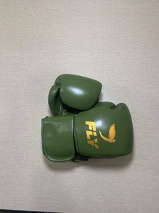 Guantes de Boxeo de Cuero Verde Personalizados de Primera Calidad al Por Mayor RTS, Guantes de Boxeo de Dedo Completo para Adultos, Equipo de Boxeo AS-BG-5112 - Product Image 4