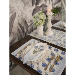 Magnifique ensemble de serviettes en coton 100% fait main, imprimé floral, style classique, décoration de table, usage domestique, prix de gros - Product Image 2