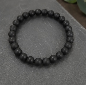Pulsera Karungali de madera natural con cuentas, hecha a mano, pulsera espiritual tradicional para hombres y mujeres, regalo - Product Image 1