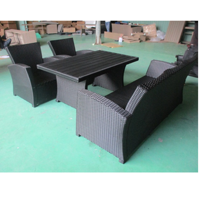 Juego de 4 Sofás de Ratán para Exteriores, Diseño Moderno, Resistentes a los Rayos UV, Plegables, Envío Rápido, Fabricación en Vietnam, Empacados en Caja de Cartón - Product Image 5