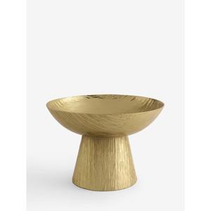 Cuenco de chocolate de lujo para decoración de Ramadán, base de pedestal, cuencos de metal para frutas y dulces, cuenco de diseño moderno para decoración de bodas - Product Image 1