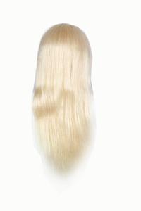 Ligne de cheveux réaliste, toucher doux, teinte blanche, texture lisse, ajustement confortable, construction fabriquée à la machine - Product Image 3