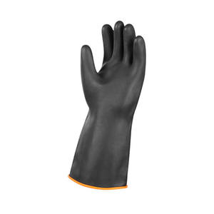 Guantes de Látex Negros Industriales de Protección Laboral, Resistentes a Ácidos y Álcalis, 100g, Guantes de Látex Negros Resistentes a Químicos - Product Image 3