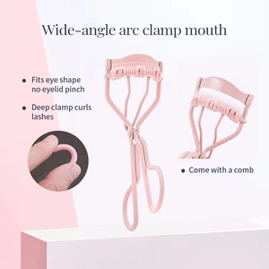 Recourbe-cils de luxe professionnel en métal avec coussinet en silicone souple pour un maquillage parfait - Product Image 3