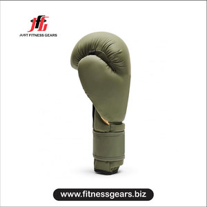 Gants de boxe Just Fitness Gears en PU avec fermeture Velcro, respirants, pour adultes - Product Image 2