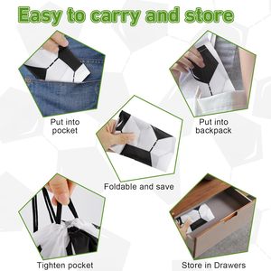 Kids Football <b>Backpack</b> Durable Sports Bag With Shoe Compartment Waterproof Lightweight School <b>Training</b> <b>Backpack</b> For Boys - Product Image 4