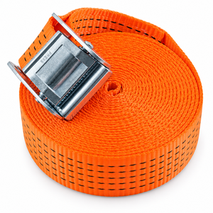 Sangle d'arrimage à boucle à came en polyester de 50 mm, 800 kg, sans crochet, pour le maintien de la cargaison des remorques, usage intensif, fabrication OEM - Product Image 6