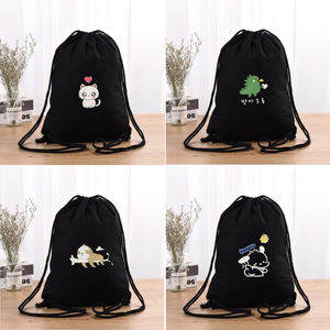 Bolsa de tela con cordón ajustable más vendida de Vietnam - Mochila de lona con cordón para uso diario - Exportación a todo el mundo - Product Image 2