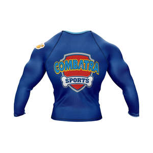 Latest High Quality Breathable UPF50+ Men's Rash Guard <b>Long</b> <b>Sleeve</b> Quick Dry Eco-Friendly Anti-Bacterial Customizable - Product Image 2