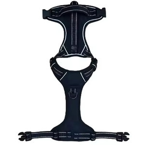 Fashion Pet Harness Comfortable Fit Durable <b>Stitching</b> Breathable Fabric for Daily Walk Travel and Outdoor Activities - Product Image 4