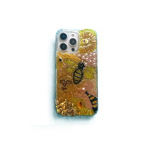 Funda Premium para Smartphone con Bordado de Cuentas, Elegante Opción de Regalo, Funda de Teléfono Bordada con Cuentas de Semillas para Uso Diario - Product Image 4