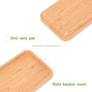 ถาดเสิร์ฟไม้คุณภาพสูงสำหรับโรงแรมและร้านอาหาร รูปทรงสี่เหลี่ยมผืนผ้า - Product Image 2