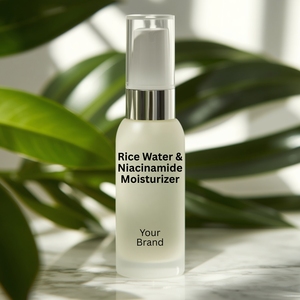 Crème de Nuit Hydratante OEM ODM au Riz, Niacinamide, Vitamine E et Peptides de Collagène – Sans Huile, Correction de la Pigmentation, Éclaircissante pour Tous Types de Peau - Product Image 4