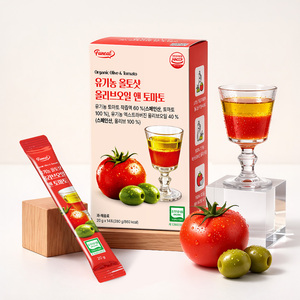 Licopeno Antioxidante, Bebida Dietética de Belleza, Funeat, Jugo de Tomate Orgánico NFC, Detox, Aceite de Oliva Virgen Extra (20g x 14 Sobres) - Product Image 3