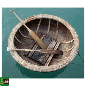 Bateau de pêche artisanal en bambou pour 2 à 4 personnes, stable et durable, respectueux de l'environnement, pour les loisirs nautiques et la pêche au Vietnam - Product Image 6