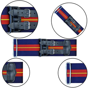 Hot Sealing Custom <b>Webbing</b> Belt With Buckle Custom Royal Gurkha Stable Belt Leather <b>Straps</b> With Cheap Price Stable Belt Buckles - Product Image 3