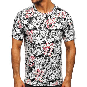 Camiseta de Hombre 100% Algodón, Transpirable, Tallas Grandes, con Logotipo Personalizado, Secado Rápido, Diseño Liso, Precio al por Mayor, OEM, Nuevo Modelo - Product Image 1