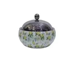 Casserole en acier inoxydable avec couvercle en dôme et support décoratif perlé pour la restauration hôtelière, les mariages et les buffets - Product Image 6