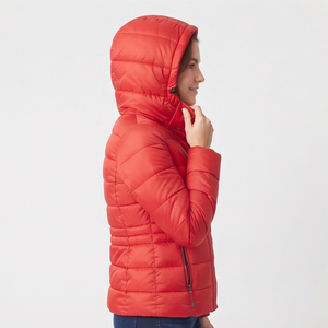 Veste matelassée d'hiver pour femmes, chaude, légère, doudoune d'extérieur, manteau matelassé à boutons, vestes à capuche matelassées pour femmes - Product Image 5