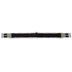 Oferta Especial: Cincha de Doma REEDS con Forma Cóncava, Malla y Cubierta de Piel de Cordero, Correa Corta Antideslizante - Product Image 2
