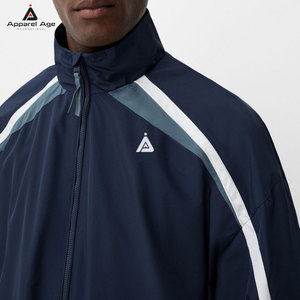 Professional Manufacturer <b>Men</b> Sportswear <b>Jacket</b> Custom Front Stand High Street Style Quick Dry <b>Long</b> Sleeve <b>Men's</b> <b>Jacket</b> - Product Image 4