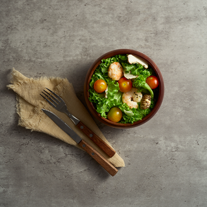 Bol à salade en bois d'acacia de luxe, grand format, fait main, écologique, tendance 2026, pour légumes et fruits - Product Image 6