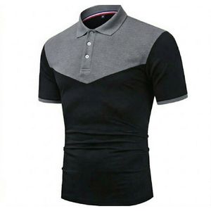 Polo classique pour homme à manches courtes, respirant, en mélange de coton, coupe ajustée, décontracté, mode estivale, confortable pour tous les jours - Product Image 3