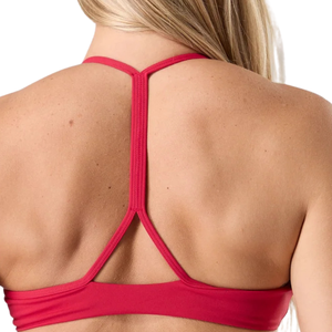 Sujetador Deportivo Rojo Escarlata para Mujer, Sin Costuras, con Tirantes, de Alta Sujeción, Elástico, para Yoga, Gimnasio, Fitness, Ejercicio, Ropa Deportiva - Product Image 6