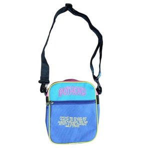 Multi-Functional Corduroy Waterproof Zipper Closure Barrel-shaped Waist Bag Men Women Sports Crossbody <b>Letter</b> Fashion Gift - Product Image 5
