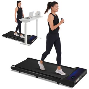 Caminadora para el Hogar y la Oficina de 2.5 HP, Velocidad de 0.6-4 MPH, Capacidad de 300 Libras, Caminadora de Escritorio para Caminar y Correr de 0.6-4 MPH - Product Image 1