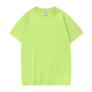 Camisetas al por mayor de fábrica, camisetas lisas de alta calidad y precio económico, camiseta 100% algodón para hombre, camiseta personalizada - Product Image 5