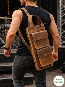 Premium Genuine Leather Fringe Handbag for Women – Vintage Boho Style Shoulder <b>Bag</b> with Tassels & <b>Studded</b> Detail - Product Image 6