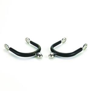 อุปกรณ์ขี่ม้าสแตนเลสสีพื้นแบบทึบ - Product Image 3