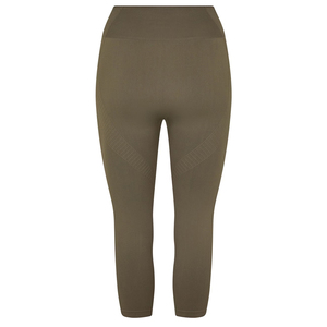 Leggings de Yoga Capri de Cintura Alta Anticelulíticos 3/4 para Mujer, Venta al por Mayor, Personalizados 2026, para Gimnasio y Entrenamiento, Servicio OEM - Product Image 3