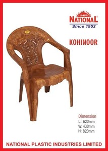 Silla de Plástico con Brazos, Resistente, para Uso en Interiores y Exteriores, al Mejor Precio - Product Image 5