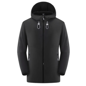 Fournisseurs OEM – Blouson matelassé coupe-vent pour homme, couleur unie, qualité supérieure, style urbain personnalisé, imperméable - Product Image 3