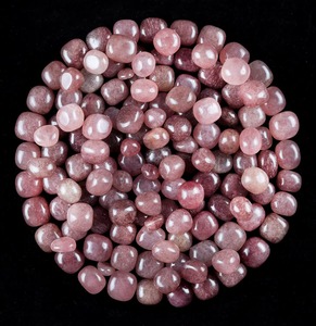 Piedras de Cuarzo Rosa Pulimentadas en Forma de Círculo para Decoración del Hogar, Piedras de Cristal Feng Shui, Material Artesanal de Piedras Preciosas Duraderas - Product Image 3