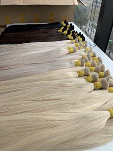 ผมต่อชาวเวียดนามแท้613มัดตรงความยาวทั้งหมดโดยเครื่องทำผมนาซ่าวาดคู่ - Product Image 4