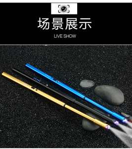 ไฟแช็คจุดเตาแก๊สในครัวแบบ LED เป็นมิตรกับสิ่งแวดล้อม ชาร์จผ่าน USB ใช้ได้กับเตาบาร์บีคิวแบบพกพา เทียน และเตาแบบชาร์จไฟได้ยี่ห้อ Dericsson - Product Image 6